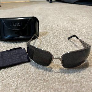 Fendi Sunglasses with Case and Dust Cloth